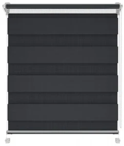 Gario Roleta Deň a noc Mini Standard Grafitová Šírka: 34 cm, Výška: 220 cm