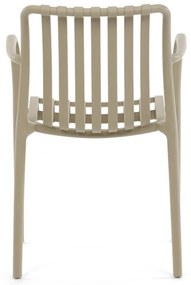 Autronic BONTEC Jedálenská stolička, hnedá, plast, CT-X7029 CAP Farba: Béžová