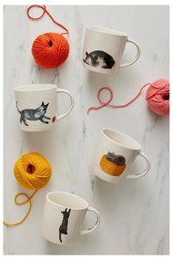 Biely porcelánový hrnček 400 ml Best Feline Friends – Maxwell &amp; Williams