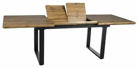 Jedálenský stôl Umberto II, dub artisan / čierna
