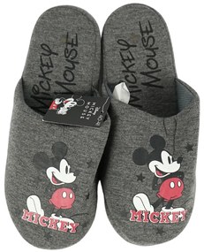 Domáca obuv MICKEY MOUSE, tmavosivá - rôzne veľkosti Veľkosť: 40 - 41