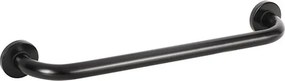 Bemeta Design HELP: Madlo, 600 mm, s krytkou, čierna - 301100600