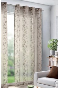 Hnedá voálová záclona 135x245 cm – Sehlbach