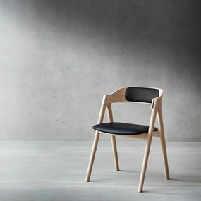 Kožená jedálenská stolička Mette – Hammel Furniture