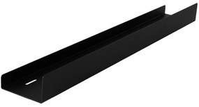 Rea Rea, kúpeľňová polica 60cm, SF04, čierna matná, REA-06004