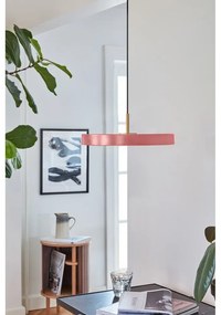 Ružové LED závesné svietidlo s kovovým tienidlom ø 31 cm Asteria Mini – UMAGE