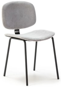 Sivé jedálenské stoličky v súprave 2 ks Arus – Marckeric