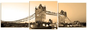Obraz na plátne - Tower Bridge - panoráma 530FD (120x40 cm)