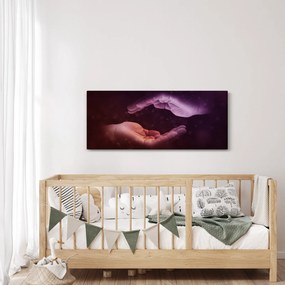 Obraz rúk (120x50 cm)