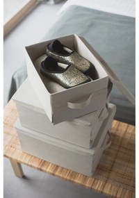 Látkový úložný box s vekom – Bigso Box of Sweden