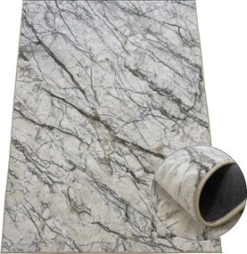 Koberec Accra 6509 Cream – krémový s abstraktným vzorom Rozmer: 160x230 cm