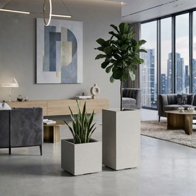 Sada 2 ks květináčů BETONIQUE 30x30/30x60 cm - výber z 4 prevedení