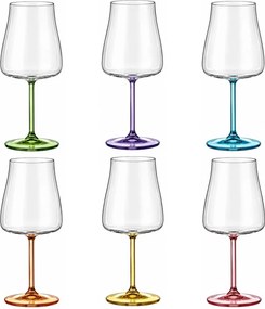 Crystalex poháre Rainbow fresh 600 ml 6 ks