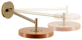 Oranžové LED nástenné svietidlo so stmievačom ø 15 cm Asteria Wall Long – UMAGE