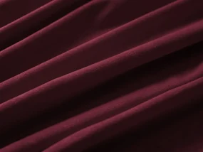 Biante Zamatový štvorcový obrus Velvet Prémium SVP-010 Tmavo vínový 140x140 cm