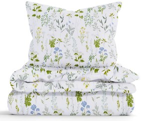 Predĺžené bavlnené obliečky Renforcé – Bianca biele