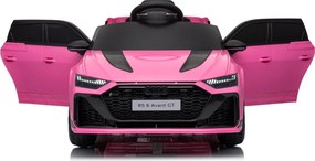 Detské elektrické autíčko Audi RS6 Avant GT ružové