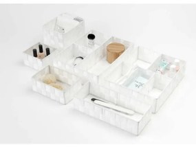 Organizér Compactor TEX 32 x 25 x 8 cm, 3 diely, sivá