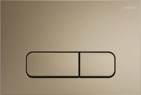 Mexen Fenix 02 splachovací tlačidlo, zlatý šampanský - 600204