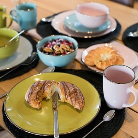 Mäser 16-dielna jedálenská súprava Metallic RIM Pastel