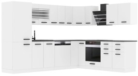 Kuchynská linka Belini Premium Full Version 520 cm biely mat s pracovnou doskou JULIE Výrobca
