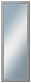 DANTIK - Zrkadlo v rámu, rozmer s rámom 50x140 cm z lišty STEP šedá (3019)