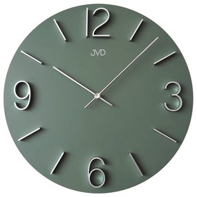 Dizajnové nástenné hodiny JVD HC35.6 zelená