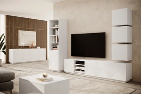 Regál Asha 50 cm - biely mat