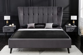 Posteľ Zeno roky 160x200cm tmavosivá