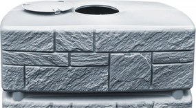 Waterform TOWER STONE IDTST500-429U Sud na dažďovú vodu 500 l, svetlošedý