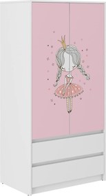 Wooden Toys Detská skriňa B-9 PRINCEZNÁ