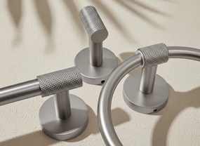 Rea Galo, držiak na toaletný papier, brúsená oceľ, REA-88053