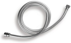 Novaservis - sprchová hadica plastová, 150 cm, strieborná, SILVER/151,0