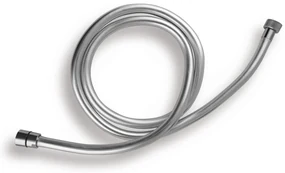 Novaservis - sprchová hadica plastová, 150 cm, strieborná, SILVER/151,0