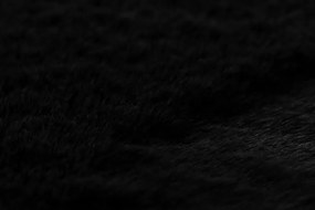 Koberec BUNNY kruh čierny