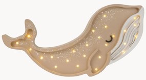 Ručne vyrobená detská LED-lampa's časovačom a diaľkovým ovládačom Whale