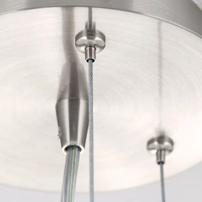 Orion HL 6-1559/2 - Luster na lanku BLANC 2xE27/60W/230V pr. 49 cm matný chróm