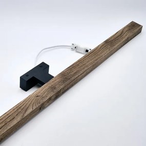 Brilagi-LED Kúpeľňové osvetlenie zrkadla WOODY MIRROR LED/15W/230V IP44 dub/čierna
