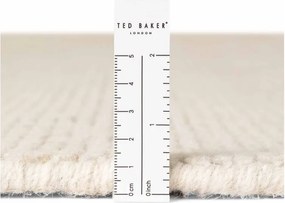 Krémový ručne tkaný vlnený okrúhly koberec ø 160 cm Greenwich – Ted Baker
