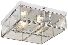 Searchlight 6769-26CC - Stropné svietidlo FLUSH 2xE14/40W/230V chróm