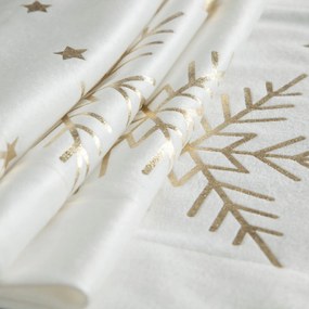 VIANOČNÝ OBRUS ELEGANCE3 85X85 CM VZOROVANÝ