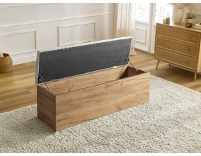 Lavica vo svetlosivej a prírodnej farbe Kumo – Bobochic Paris