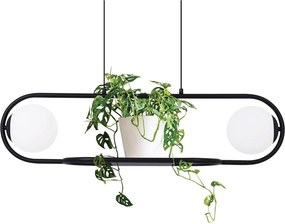 Závesná lampa s kvetináčom Finestra K-4961