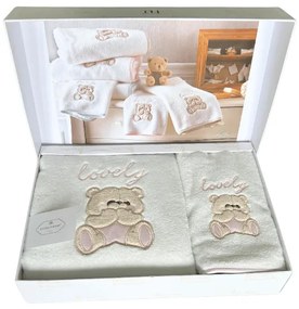 Soft Cotton Osuška a uterák LOVELY v darčekovom balení