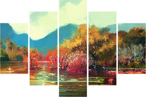 Obraz - Farby jesene (150x105 cm)