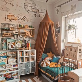 Nálepky na stenu do detskej izby – Lietadlá Mágia je všade L