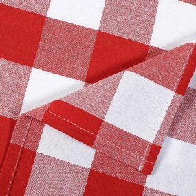 Biante Kuchynská bavlnená utierka Olivia OL-016 Červeno-biela kocka veľká