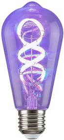 Rabalux LED Spiral Filament žiarovka Amber ST64 4W/E27/300Lm/2700K+RGB/Dim