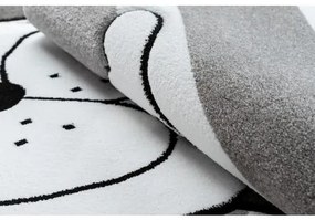 Koberec PETIT ŠTEŇA , sivá Veľkosť: 120x170 cm