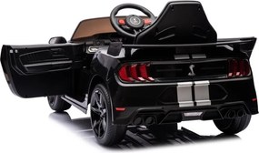 LEAN CARS Elektrické autíčko Ford Mustang GT500 Shelby čierne